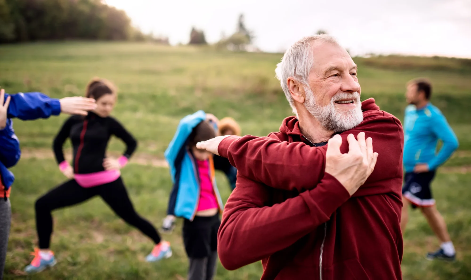shoulder replacement in active patients, especially senior patients.