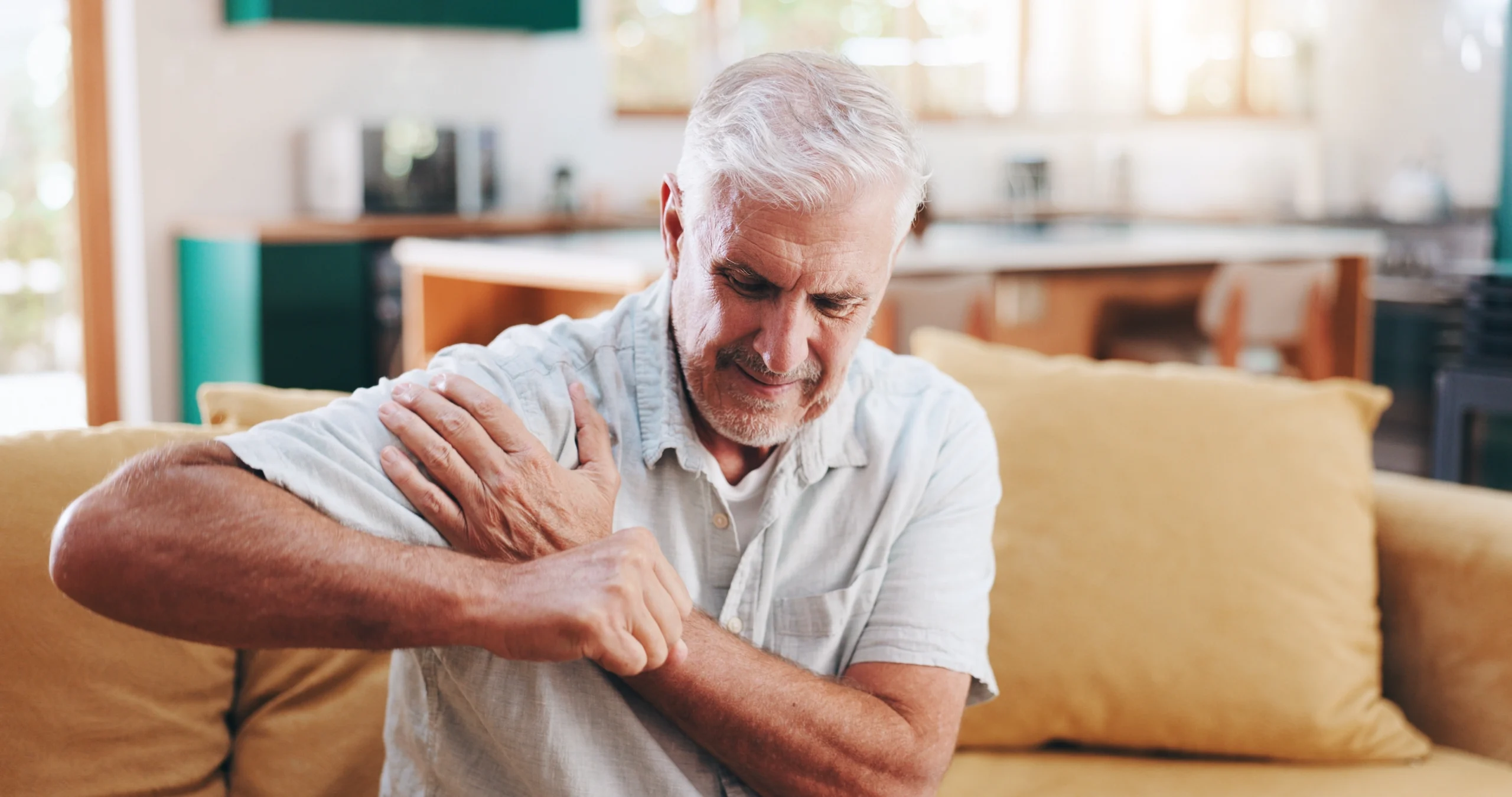 patient considering ProVoyance® surgical planning for shoulder surgery.